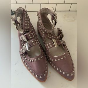 Jeffrey Campbell c Free People Cooper studded flats